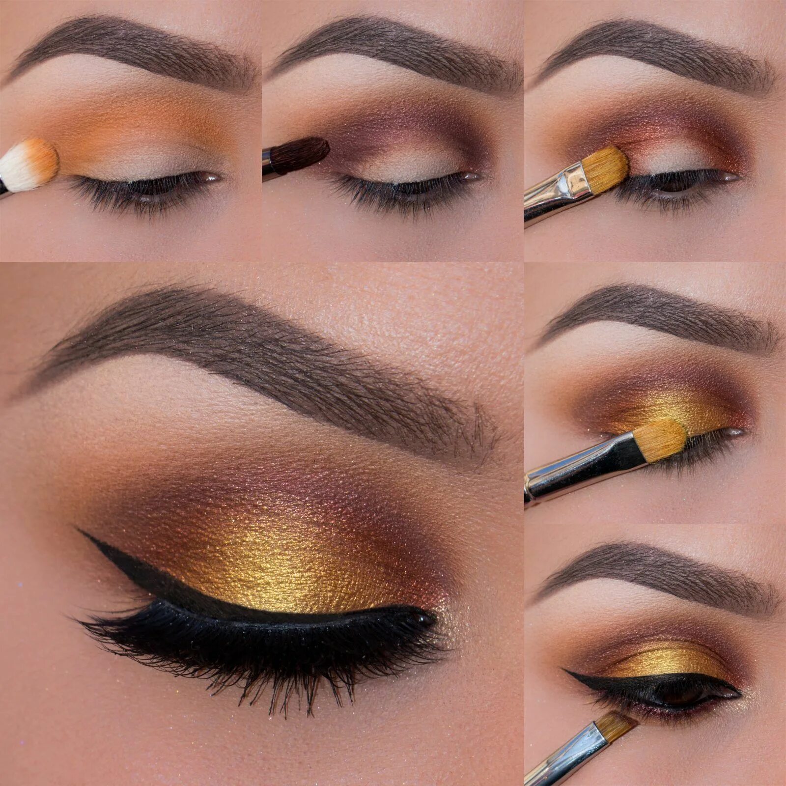 26 Easy Step by Step Makeup Tutorials for Beginners - Pretty Designs Simple eye 