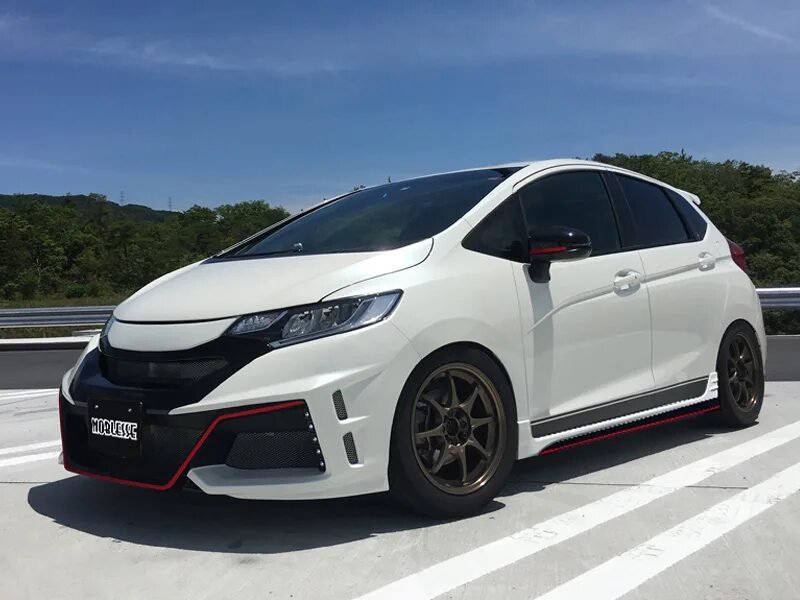 GP5 GP6 Fit hybrid более ранняя модель передний нижний спойлер аэрообвес : прода