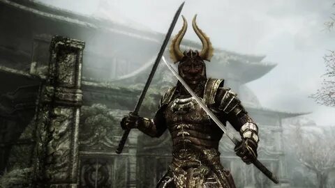 Akaviri armor / Броня Акавирского Самурая миниатюра 1. Нажмите