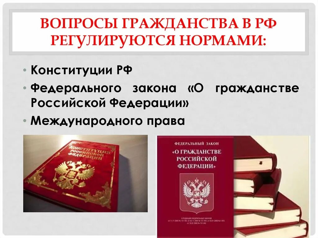 Закон о гражданстве 26.10 2023 новый. Гражданство Российской Федерации. Закон о гражданстве. Вопросы гражданства регулируются. ФЗ О гражданстве Российской Федерации.