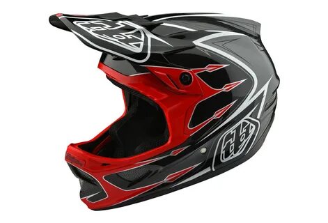 Troy Lee Designs D3 Composite Corona Helmet Red Black 2018 Alltricks....