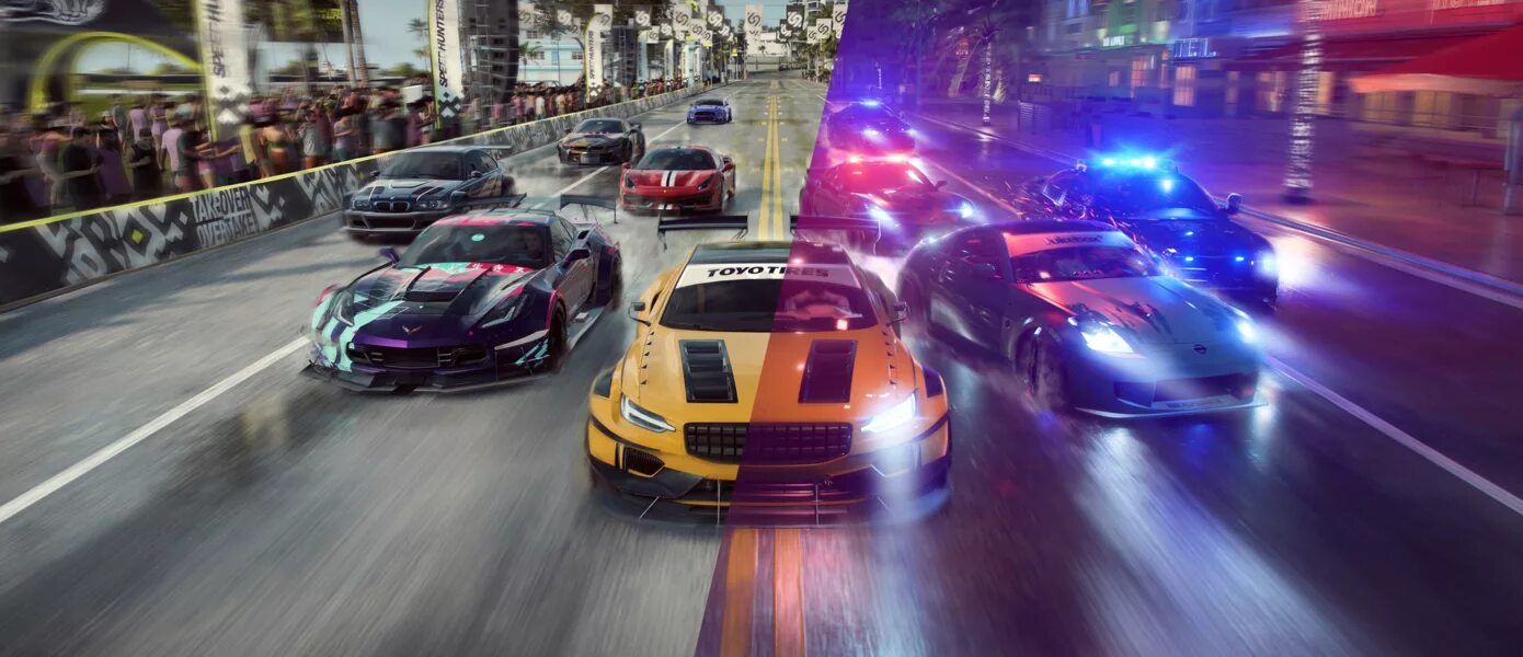 Игра ночные гонки. Гонки NFS Heat. Need for Speed Heat 2019. Need for Speed 2022.