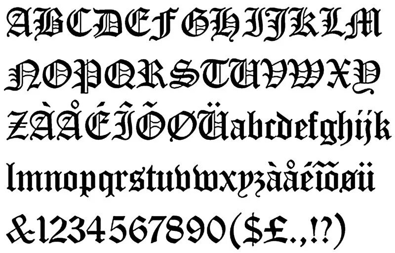 Готический шрифт текст. Готический шрифт. Олдскул шрифт. Готический стиль шрифт. Шрифты для тату.