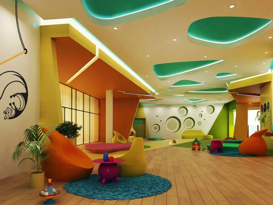 Ривьера бийск игровая комната остров сокровищ. Игровая комната для детей. Современный интерьер детского сада. Детская комната с игровой зоной. Игровая зона для детей.