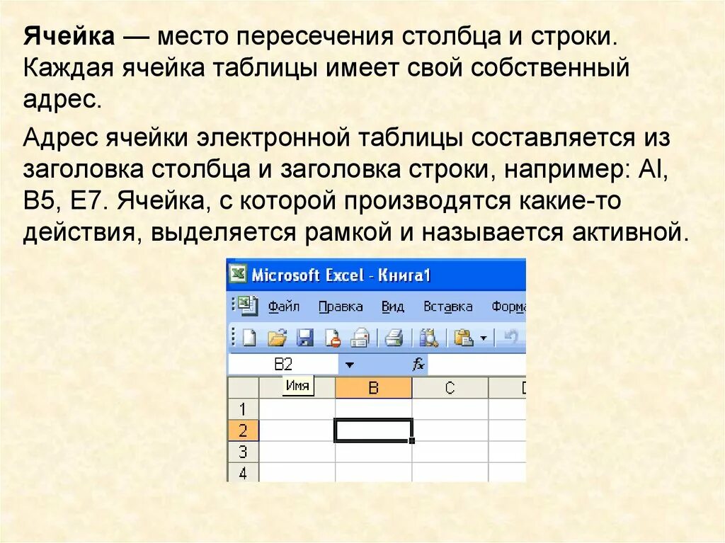 Ячейка дата. Ячейка электронной таблицы. Состояние ячейки электронной таблицы. Место пересечения столбца и строки это. Назовите состояние ячейки электронной таблицы.