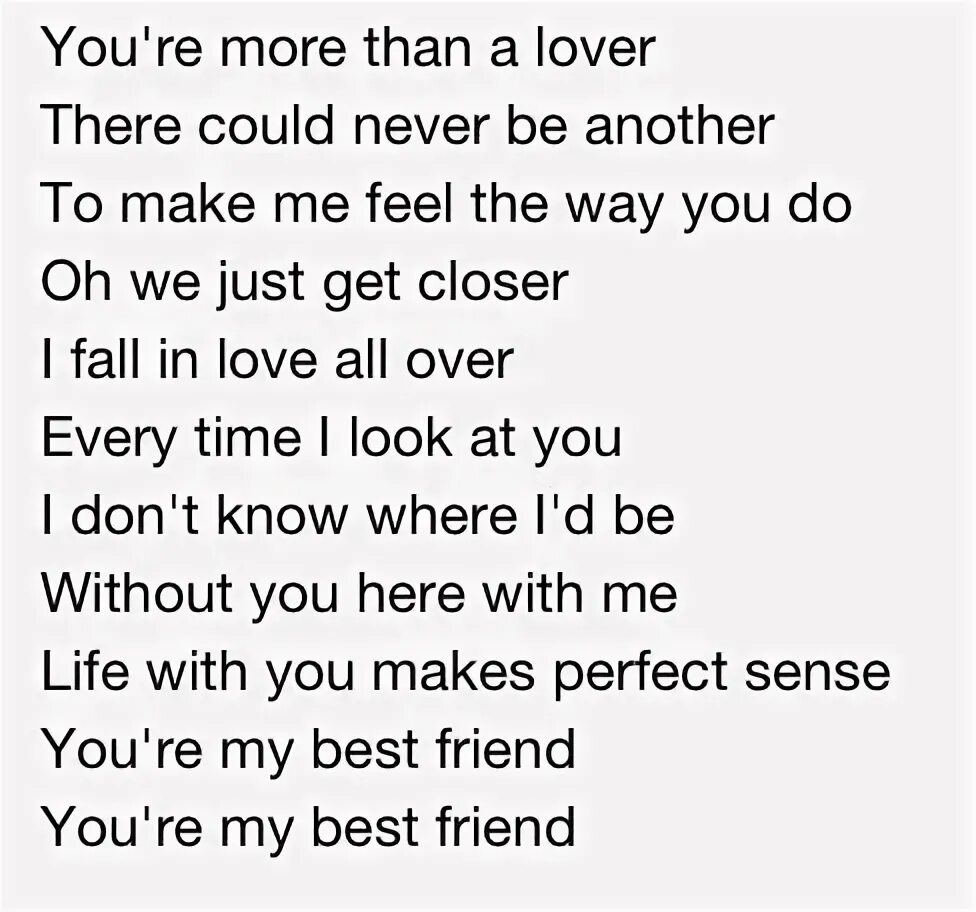 Перевод песни v fri end. Текст my best friend. Best friends текст. Песня best friend. Текст песни best friend.