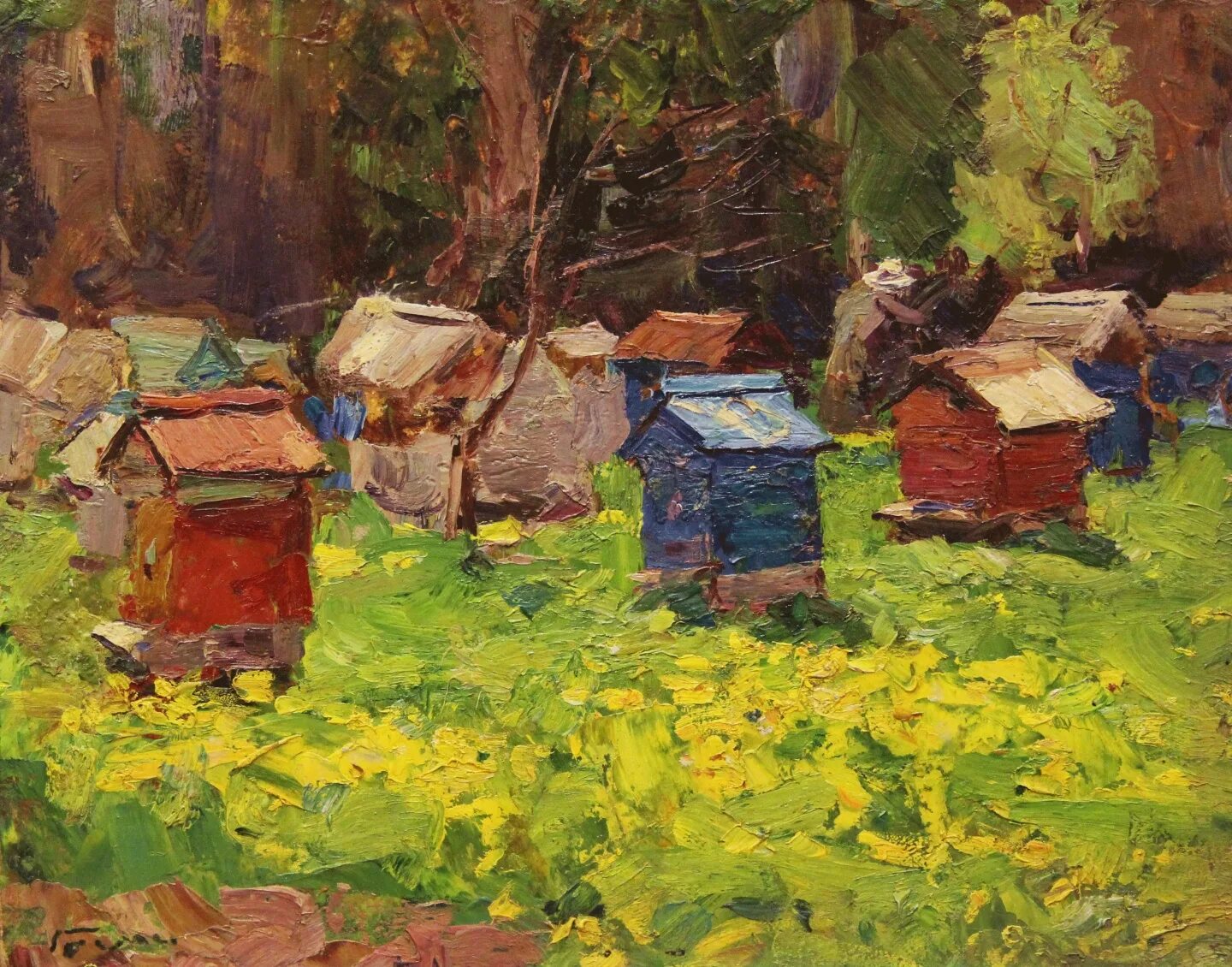 Улей художник. Маковский пасечник картина пасека. Светославский пасека. Левитан пасека картина. Улей художник.