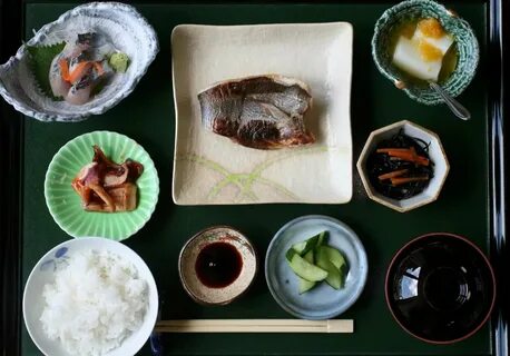 Small Japanese Side Dishes (Okazu) .