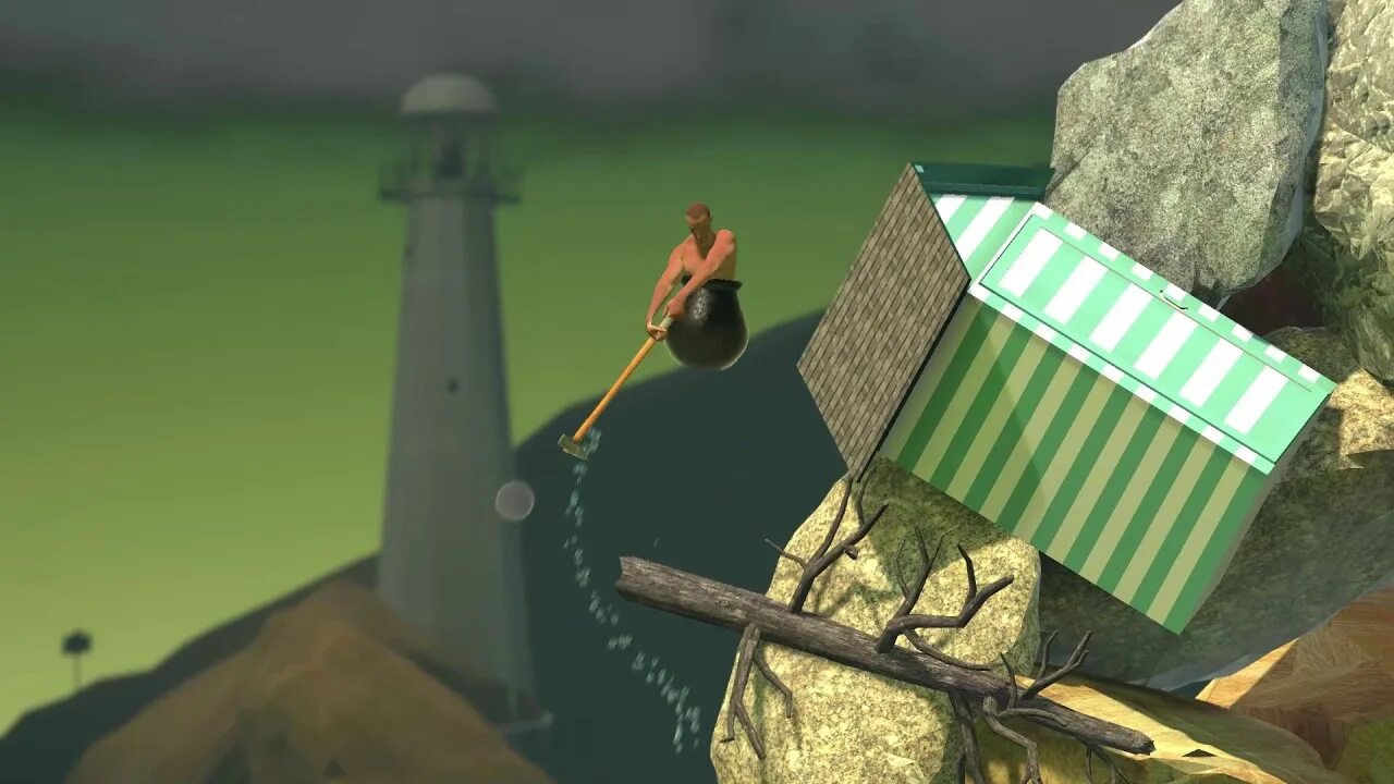 Getting over it with bennett foddy. Get over it игра. игра bennett. getting over it карта.