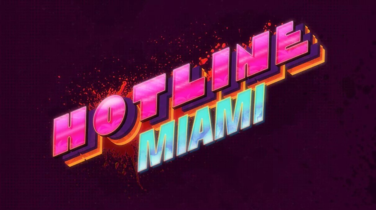 Горячая линия Майами лого. Hotline Miami логотип. Хотлайн Майами лого. Hotline Miami надпись.