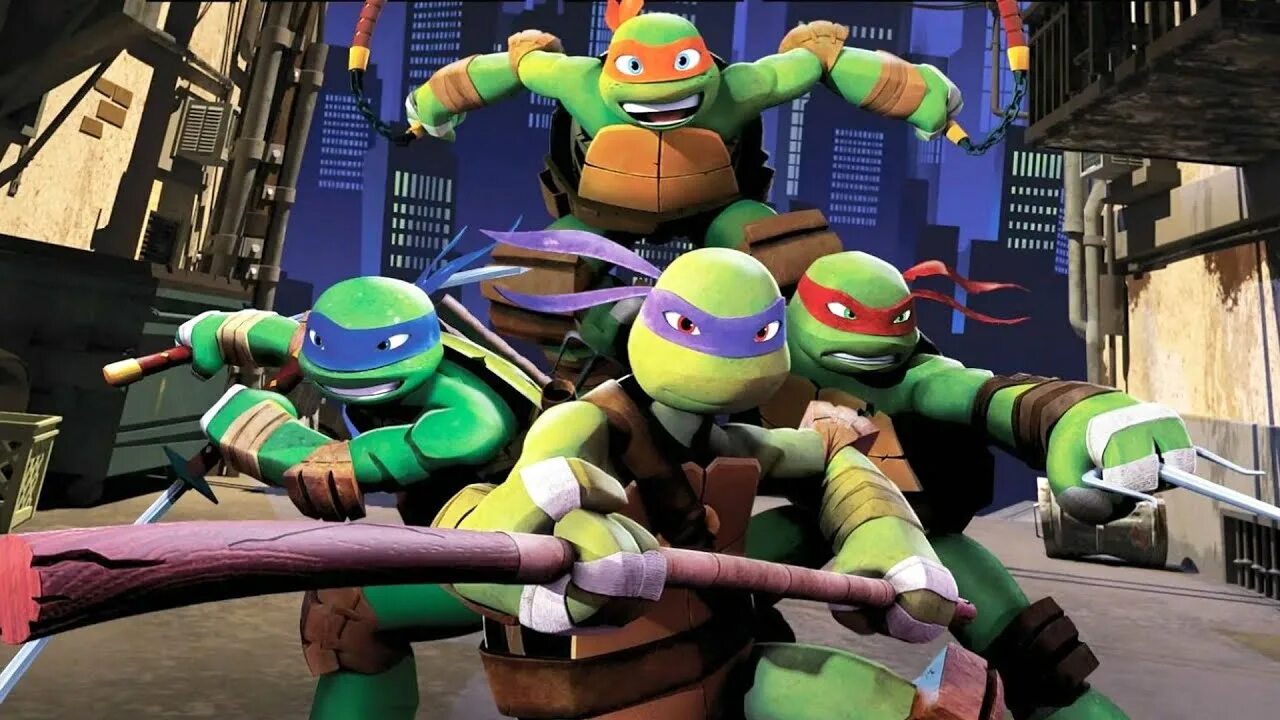 Teenage Mutant Ninja Turtles. Teenage Mutant Ninja Turtles (игра, 2014). Игры черепашки ниндзя 5