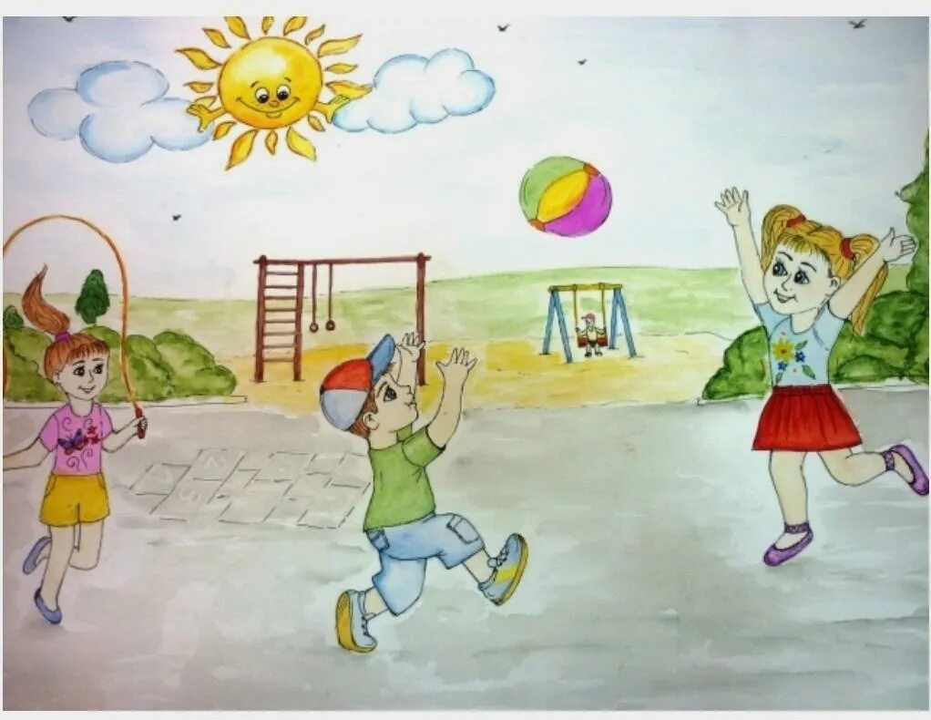 Детские летние рисунки. Рисунок на тему лето. Летний рисунок для детей. Лето рисунок для детей.