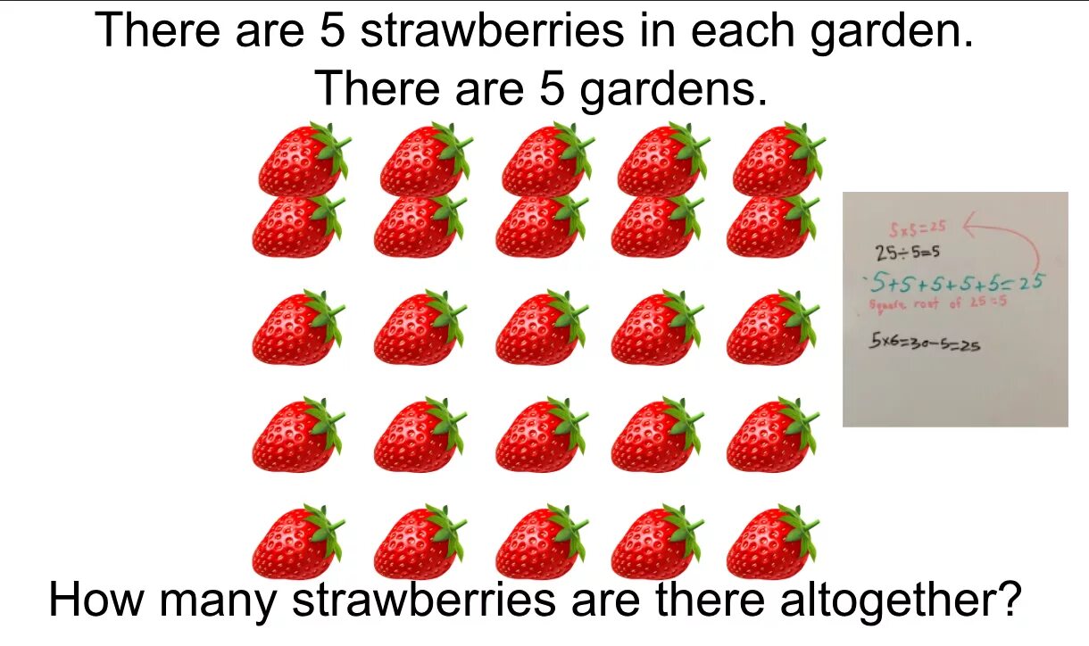 How many are there. How many Strawberries. Море клубники. How many there is there are. Yes there are no there aren t