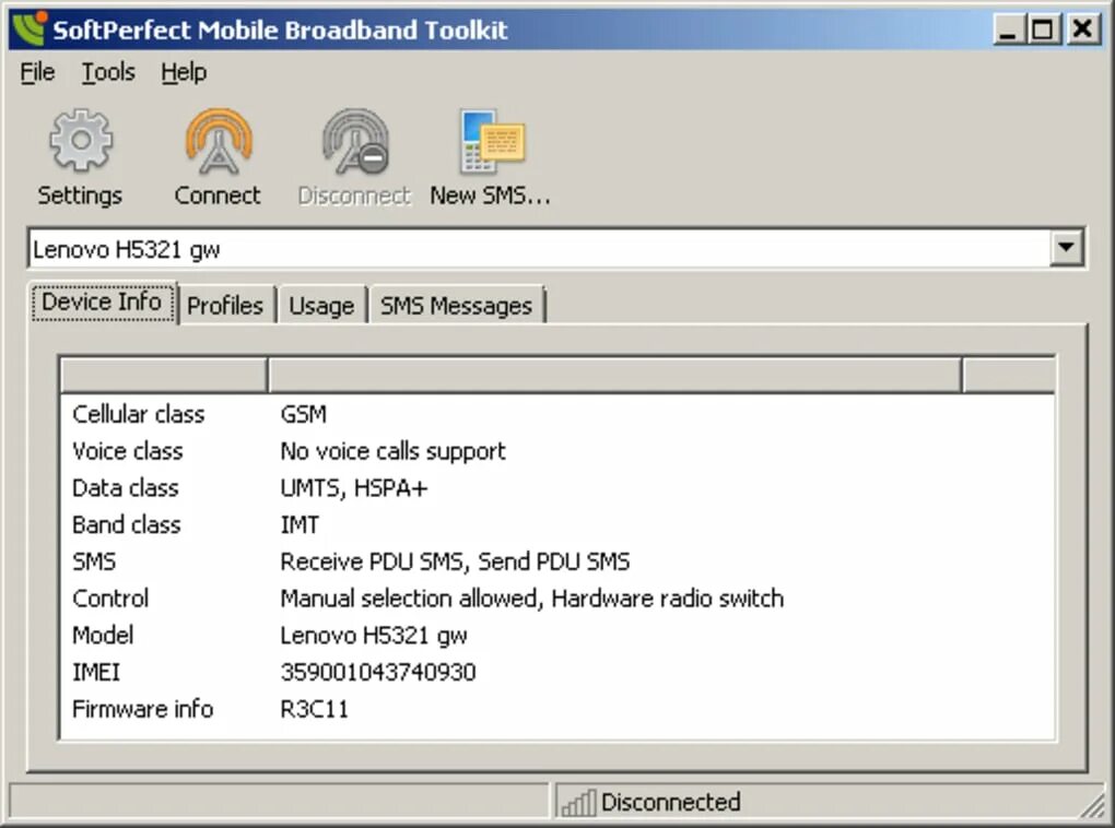 Mobile Broadband программа. Mobile Broadband Toolkit 1.0.3. Voice class программа. Configuring mobile Broadband device. Device profile