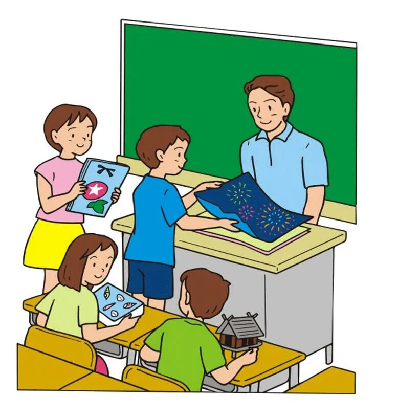 Ученик ученик практическая работа. Учитель и ученик. Учитель и дети. Урок иллюстрация. Учитель в классе рисунок.