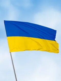 Живой флаг украины
