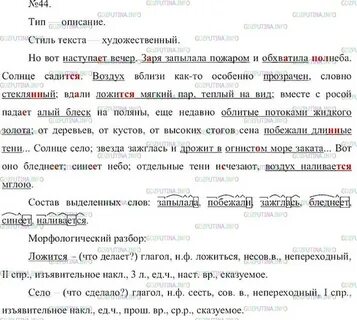 Длинные тени солнце село