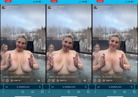 Watch Lexicgoldberg Nude Tits Bouncing in Hot Tub Video Seen On ViralxxxPor...