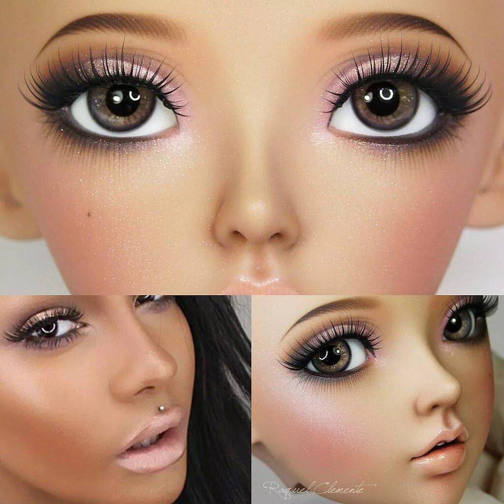Глаза куклы макияж ViralNanoNews-Must-Know Trending Stories Human doll, Barbie makeup, Doll makeup