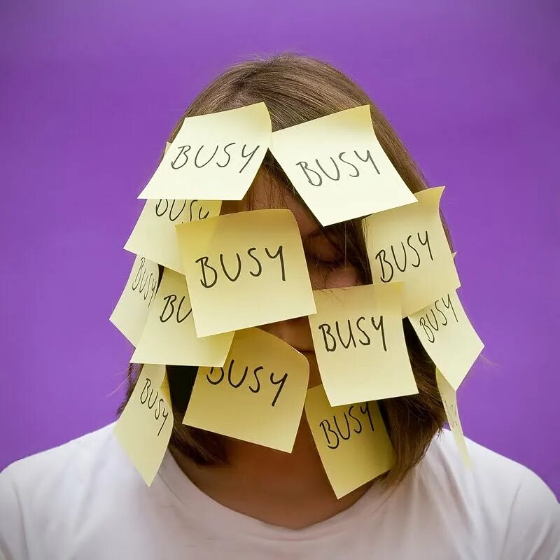 I thought you were busy