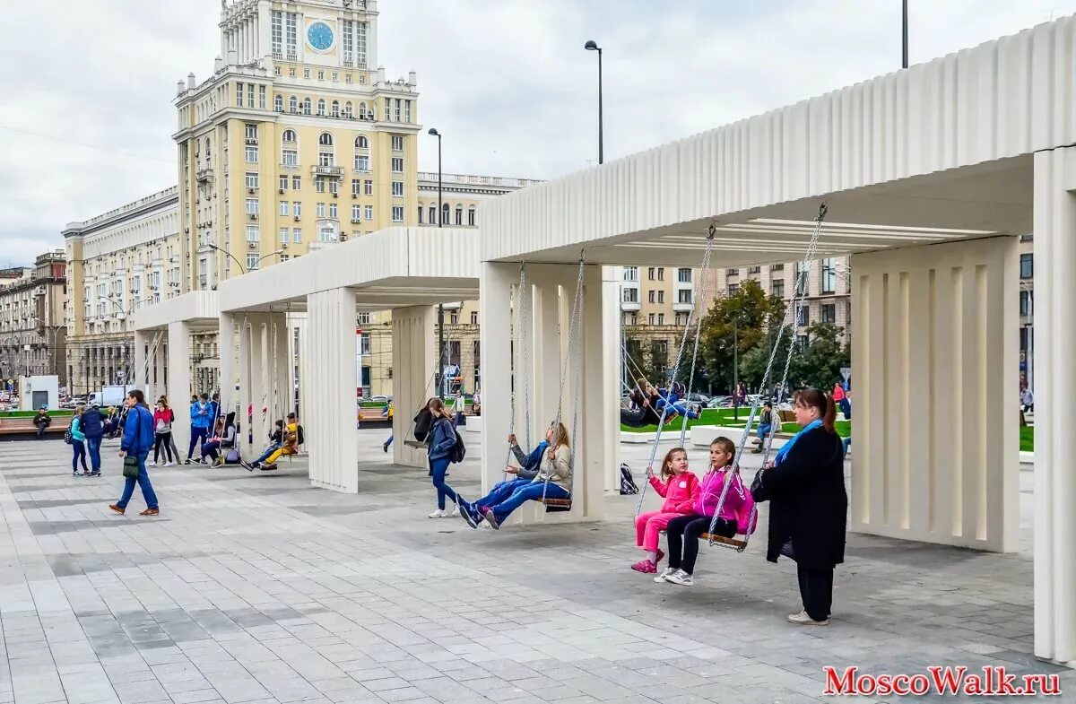 московские дети.