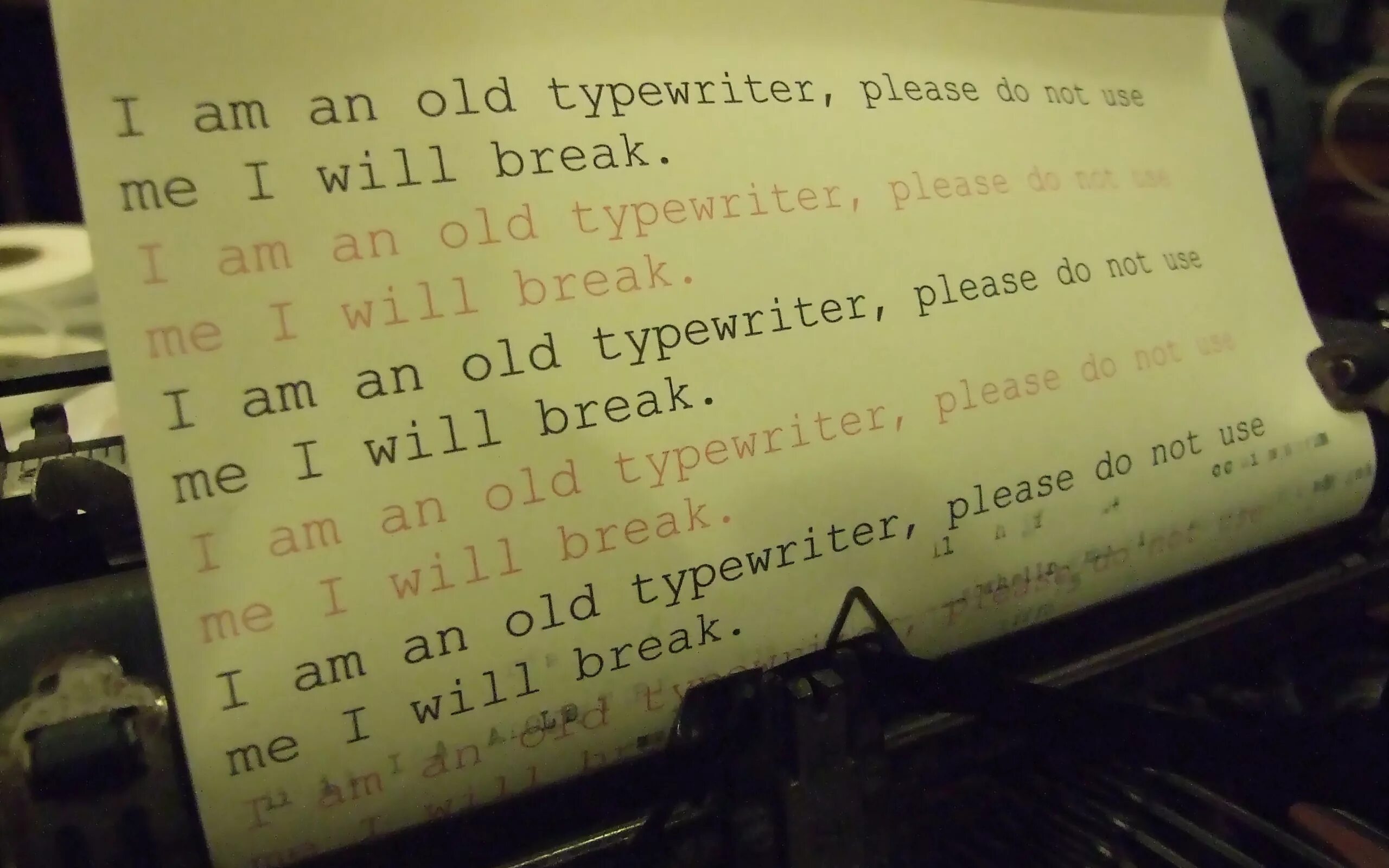 Please type