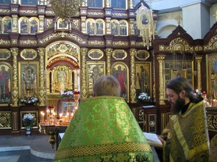 Служба в храмах в одинцово
