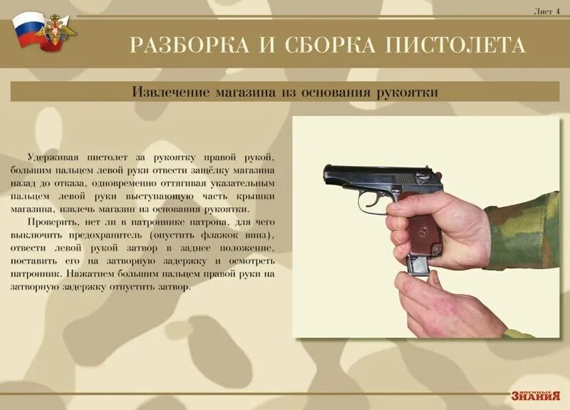 Неполная разборка пм время