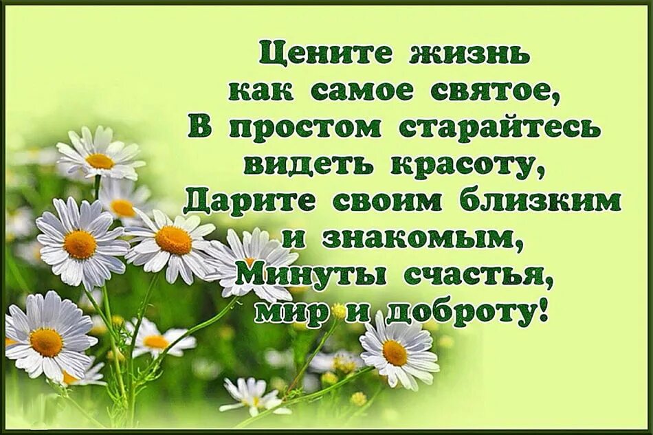 Жить данной минутой