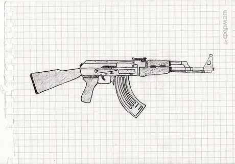 Как нарисовать автомат