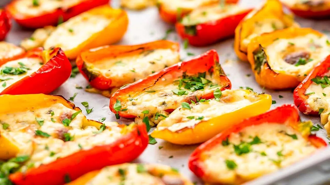 Eggs cheese peppers. Eggs cheese peppers
