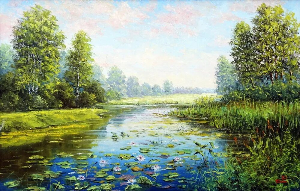 Синева. Синев евгений весна. Картины синева евгения. Художница евгения батруштай. Картина "весна, протока" лазаренко в.