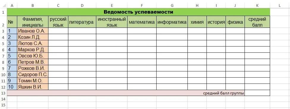 Таблица успеваемости в excel. Ведомости по успеваемости. таблица успеваемости класса. ведомость учета успеваемости.