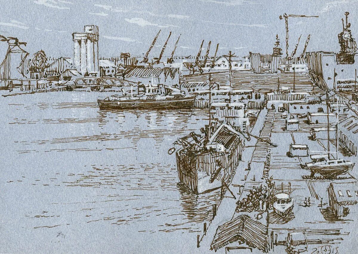 Пристань рисунок. Графика порт. Порт графика. Причал рисунок. Графический пейзаж.