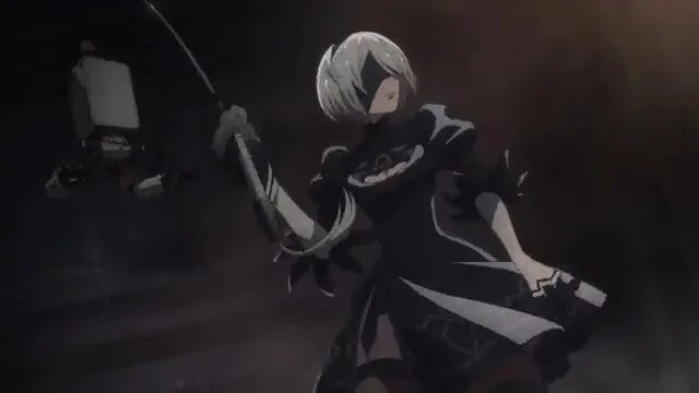 Играл в NieR: Automata? Смотри - сама 2B YoRHa в моей постели