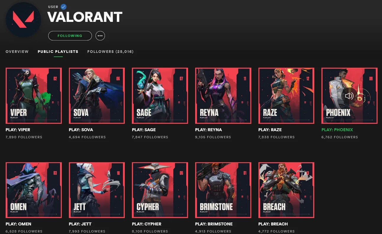 Valorant xbox game pass. Valorant agent list. Spotify valorant. Номера агентов валорант. Валорант спотифай плейлист.