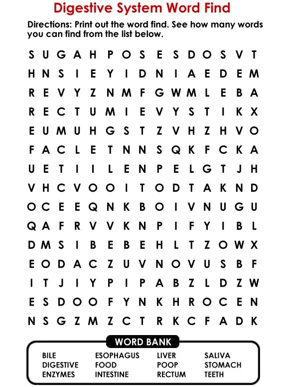 Find the words перевод на русский. Digestive system words. crossword digestion system. respiratory system кроссворд. wordsearch horror.