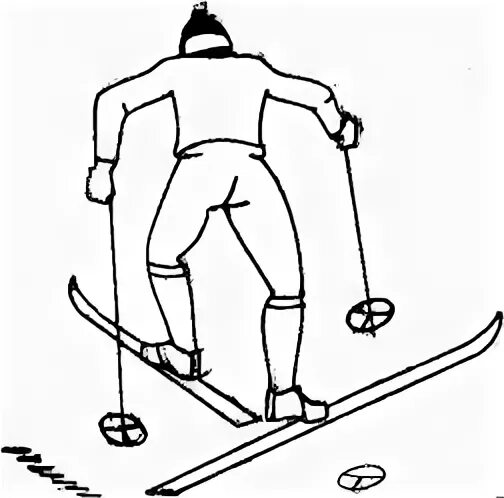 Техника подъема на лыжах в гору елочкой. Подъем елочкой на лыжах. Подъем елочкой. Подъём ёлочкой на лыжпх.