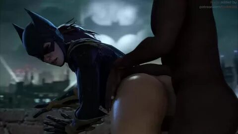 Batman: Arkham City Barbara Gordon Black And White 3d - Lewd.ninja.