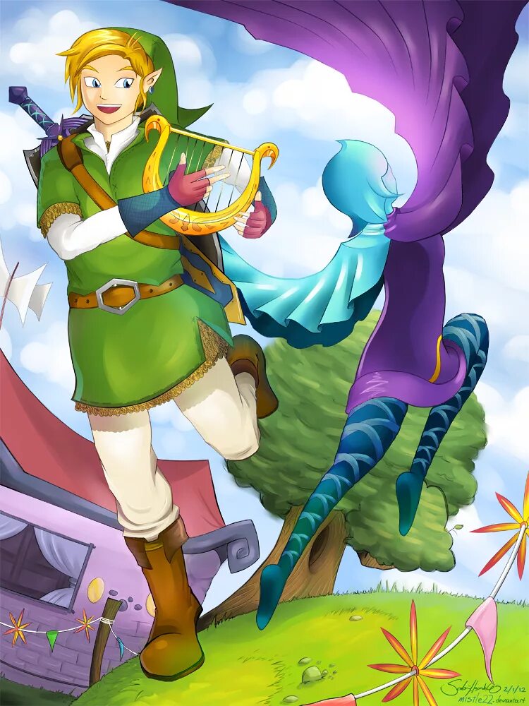 Линк Skyward Sword. Link x Zelda Skyward Sword. Зельда 2 часть. Their link link