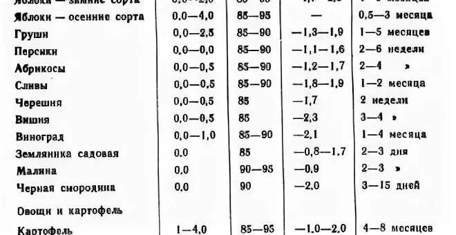 Температура и влажность хранения овощей и фруктов. Температура хранения фруктов и овощей на складе. Условия хранения овощей и фруктов таблица. Температура хранения фруктов