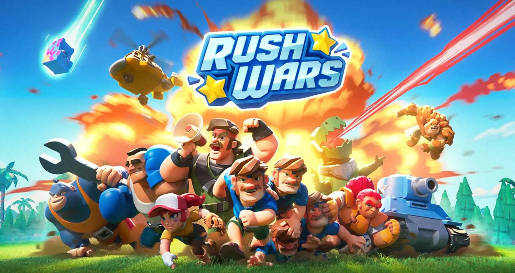 Нова игра суперселл. Игра Rush Wars. Игры суперселл. Игра от Supercell Rush Wars. Раш ВАРС суперселл.