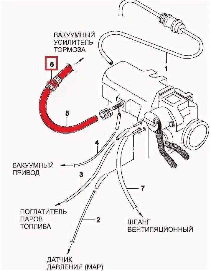 Нексия 16 клапанов правильное расположение вакуумных шлангов Новый взгляд на вакуумные трубки #2 Daewoo Nexia, 1,5 л, 1996 года тюнинг DRIV