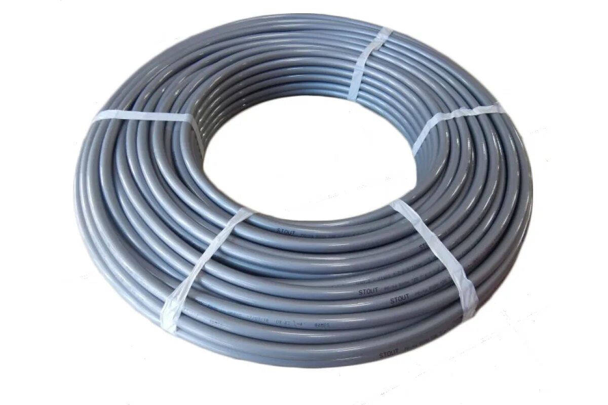 5 pex-a. Трубы из сшитого полиэтилена серые. 2 с кислородным слоем серая. 8 мм pe-xa, бухта 100м. Труба rehau stabil 16.