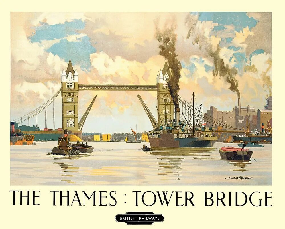 There are bridges over the thames