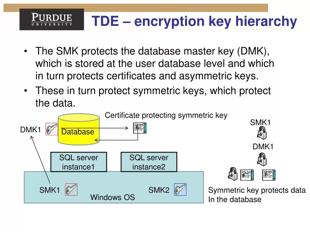 Database encryption