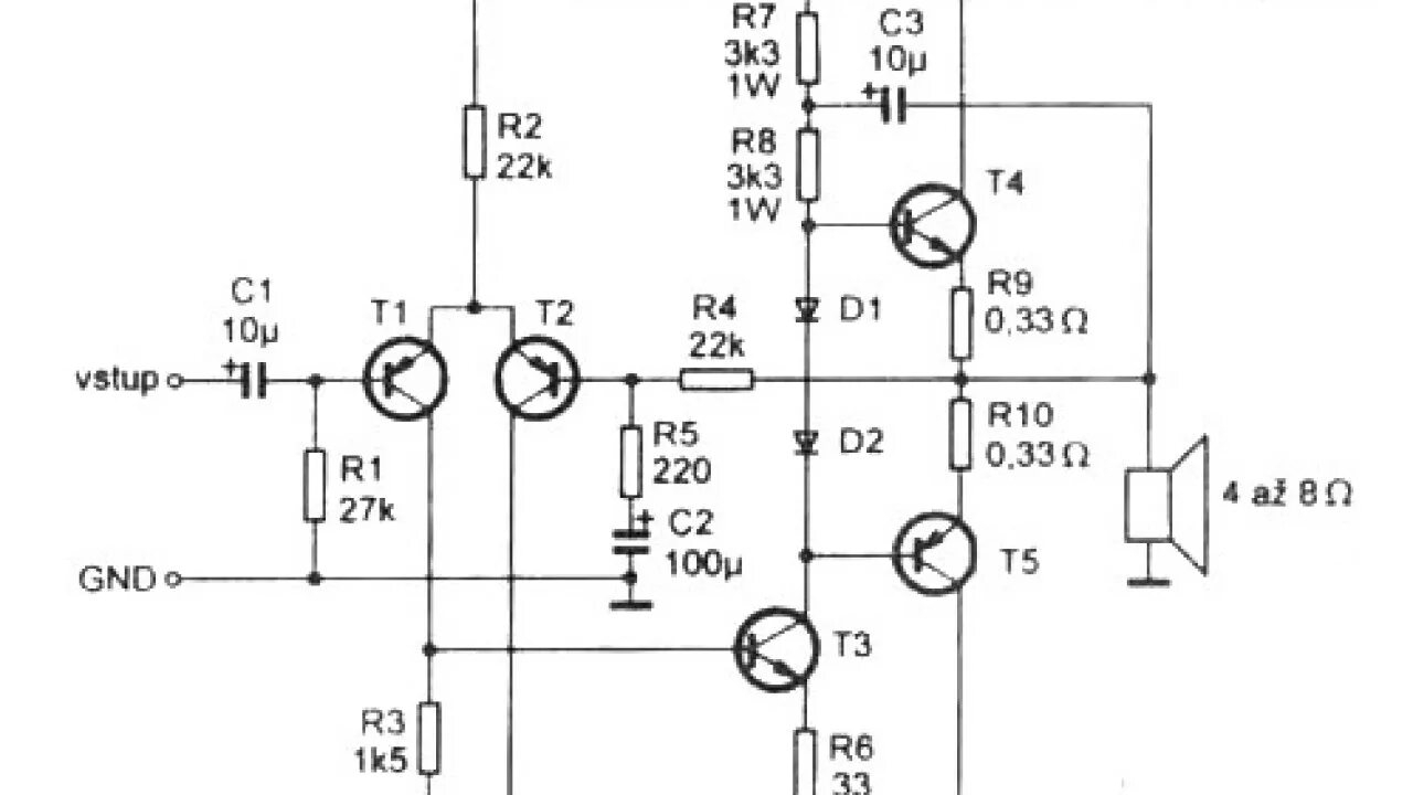 Мощность унч. Схема усилителя мощности 100 Вт на транзисторах. Усилитель 100 ватт 2 транзисторах схема. Транзисторный усилитель 100вт схема. Усилитель звука на транзисторах 100 ватт.