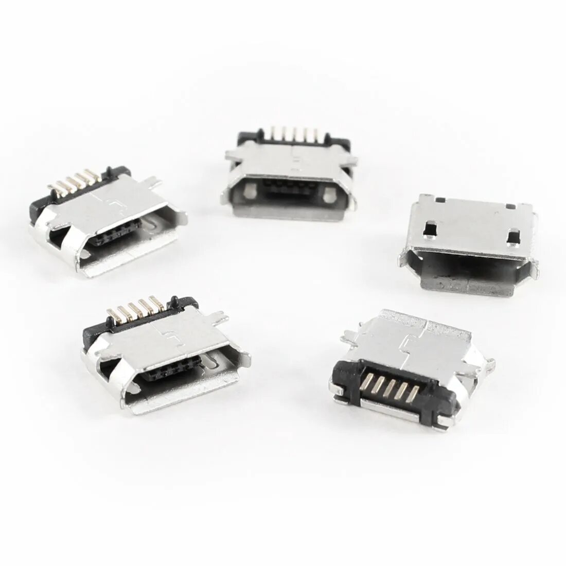 Разъем Micro USB 5 Pin. Гнездо Micro USB 5pin Type b,. Разъём Micro USB Тип b (USB 2.0). 5pin Micro USB SMD SMT.