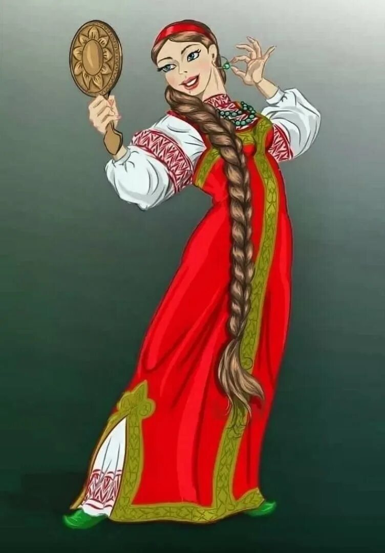 Красная девица картинки