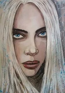 Billie Eilish Portrait Painting ubicaciondepersonas.cdmx.gob.mx.